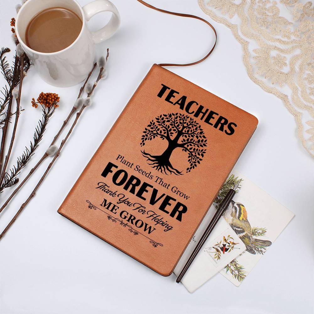 Teachers Plant Seeds Graphic Journal