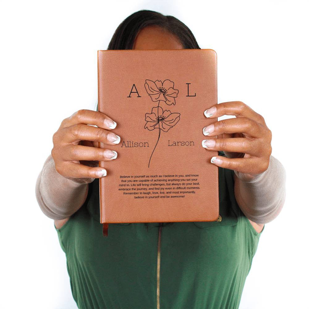 Personalized Leather Journal | Graduation Gift