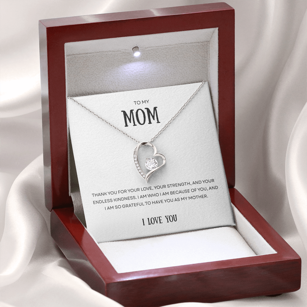 To my Mom Forever Love Necklace | Mother's Day Gift