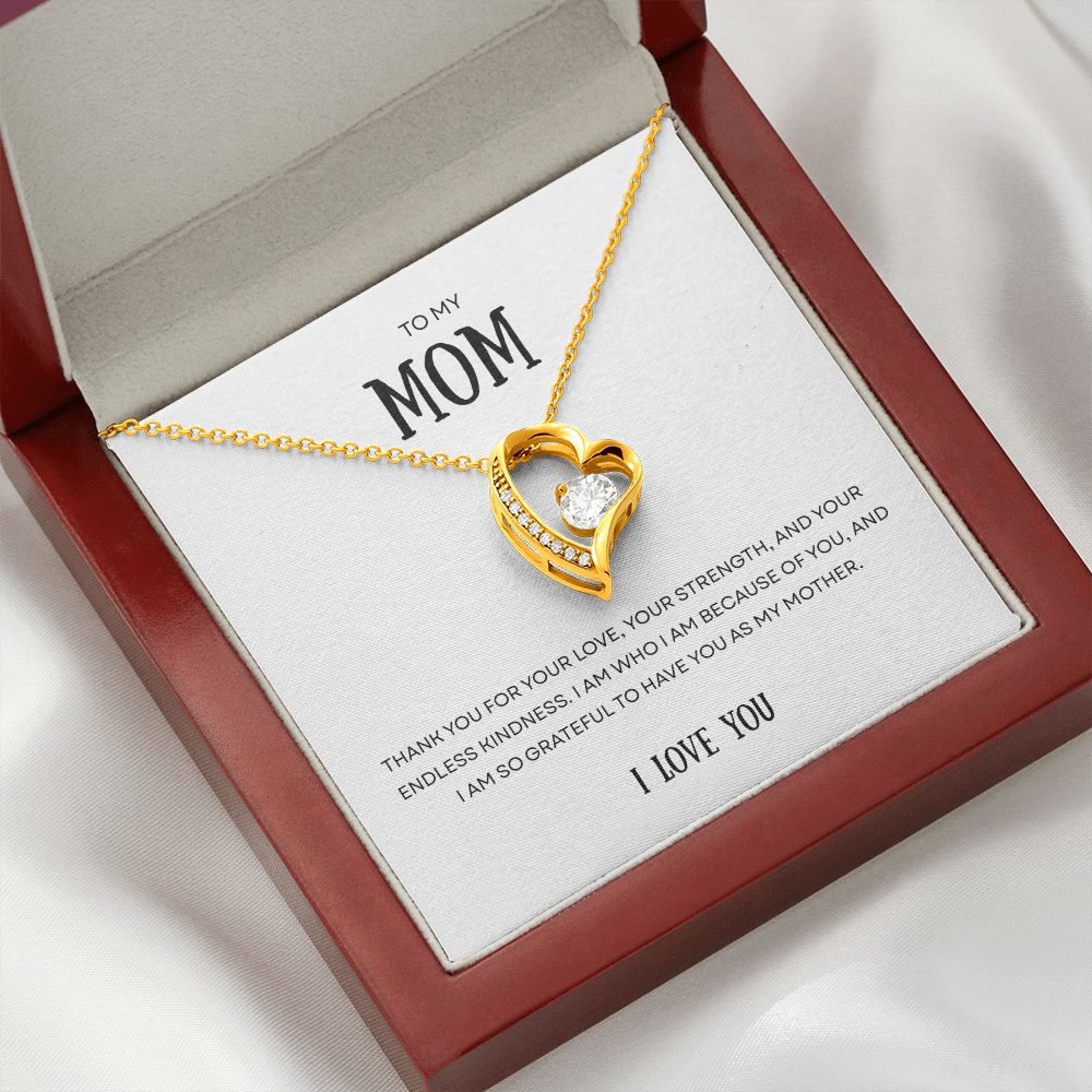 To my Mom Forever Love Necklace | Mother's Day Gift