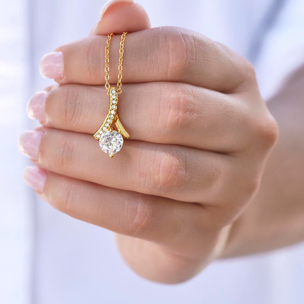 To My Wife Alluring Beauty Necklace
