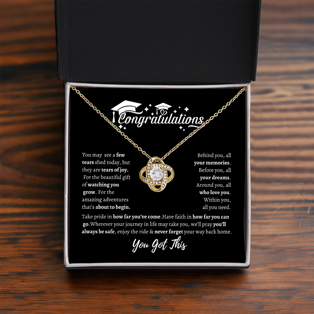 Love Knot Necklace | Graduation Gift