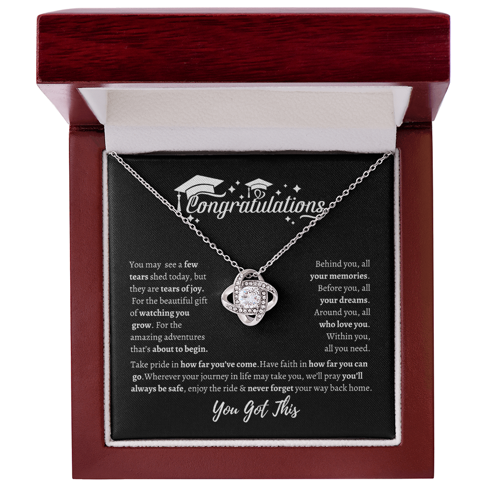 Love Knot Necklace | Graduation Gift