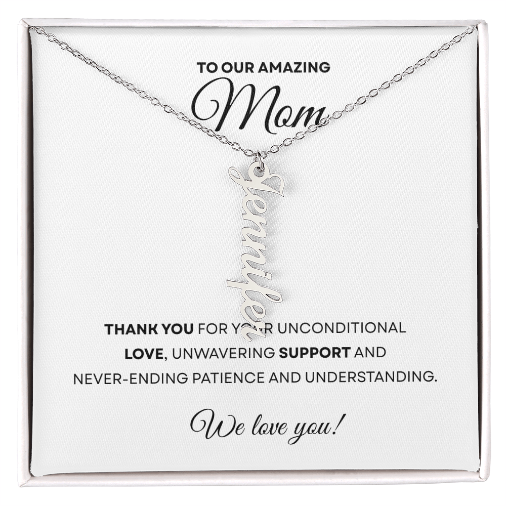 Multiple Name Necklace for Mom | Family Necklace | Children Names Necklace| Mother's Day Gift