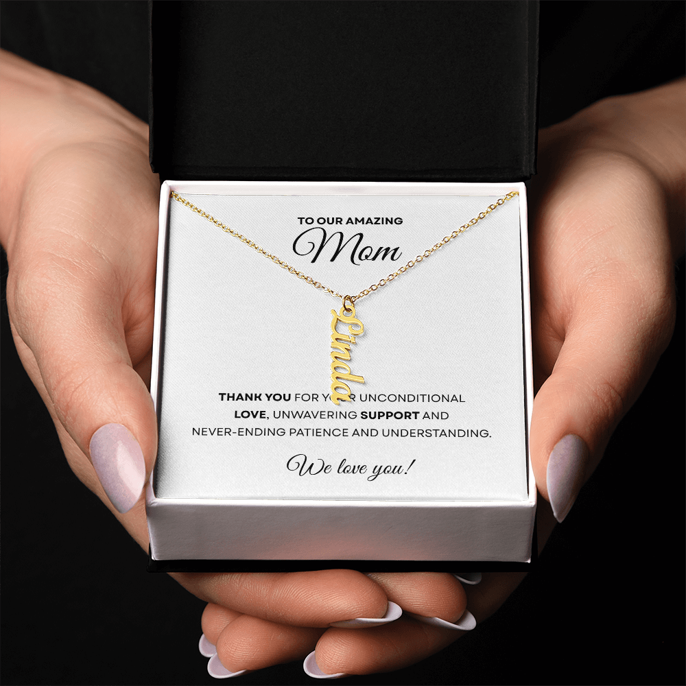 Multiple Name Necklace for Mom | Family Necklace | Children Names Necklace| Mother's Day Gift