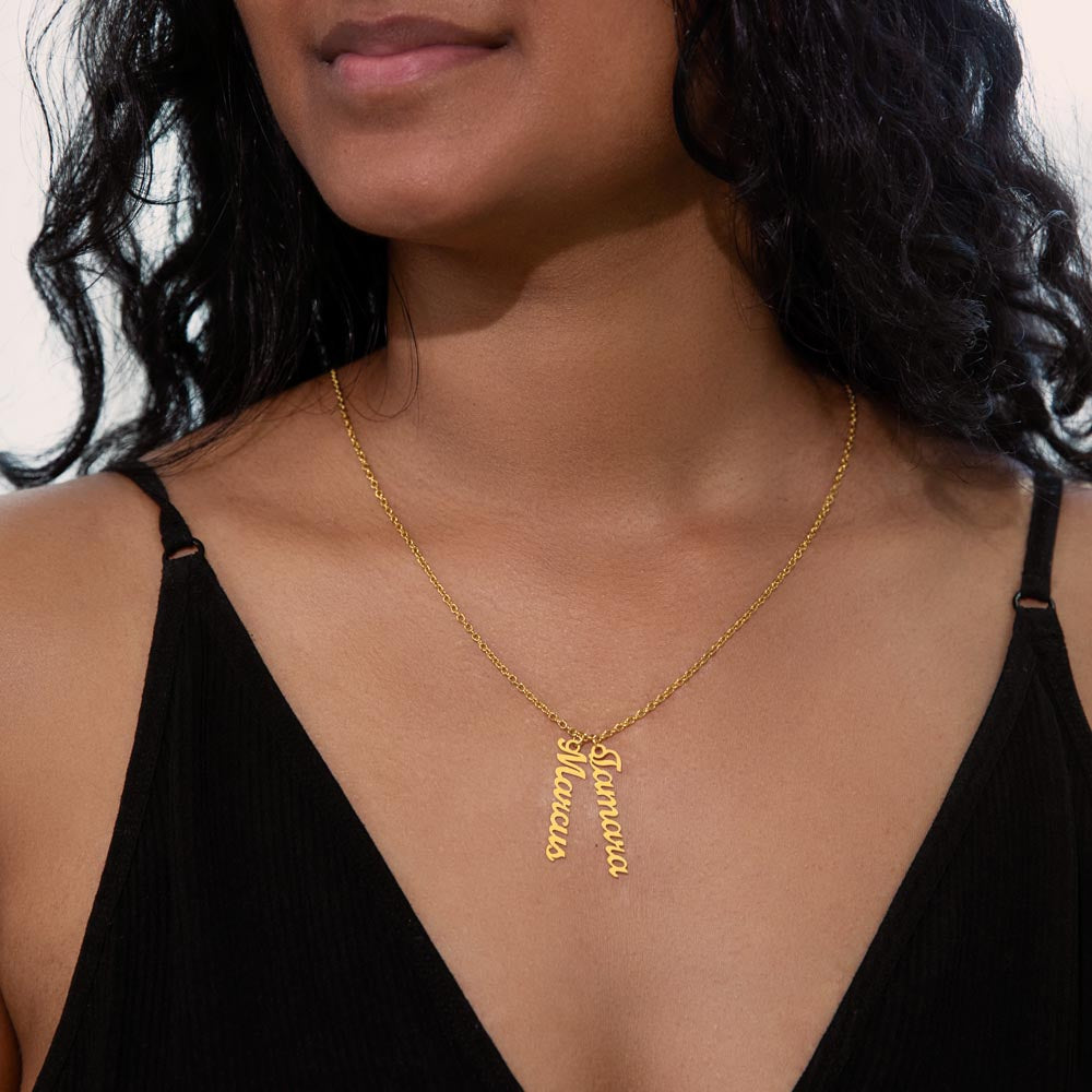 Multiple Name Necklace for Mom | Family Necklace | Children Names Necklace| Mother's Day Gift