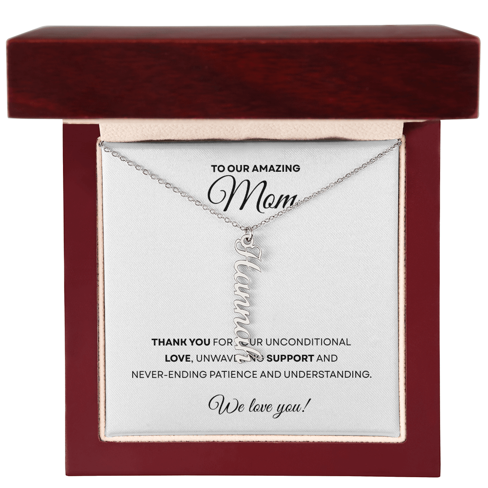 Multiple Name Necklace for Mom | Family Necklace | Children Names Necklace| Mother's Day Gift