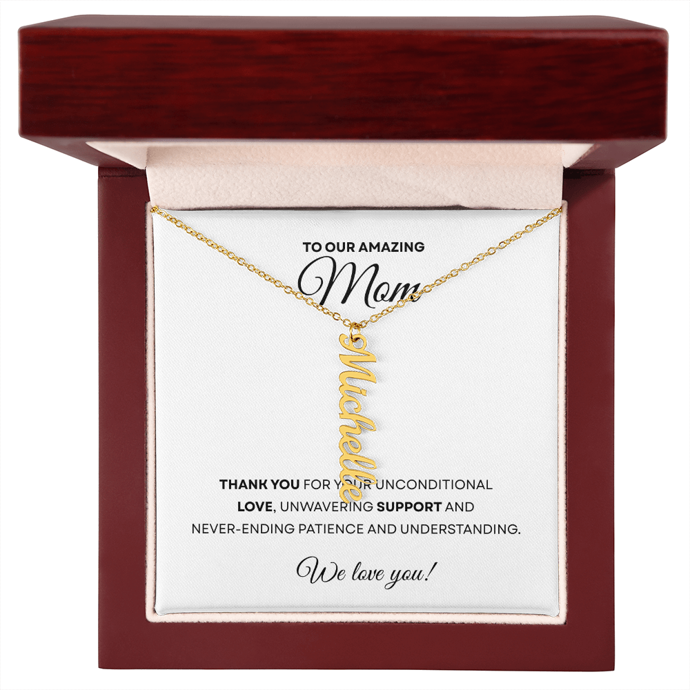 Multiple Name Necklace for Mom | Family Necklace | Children Names Necklace| Mother's Day Gift