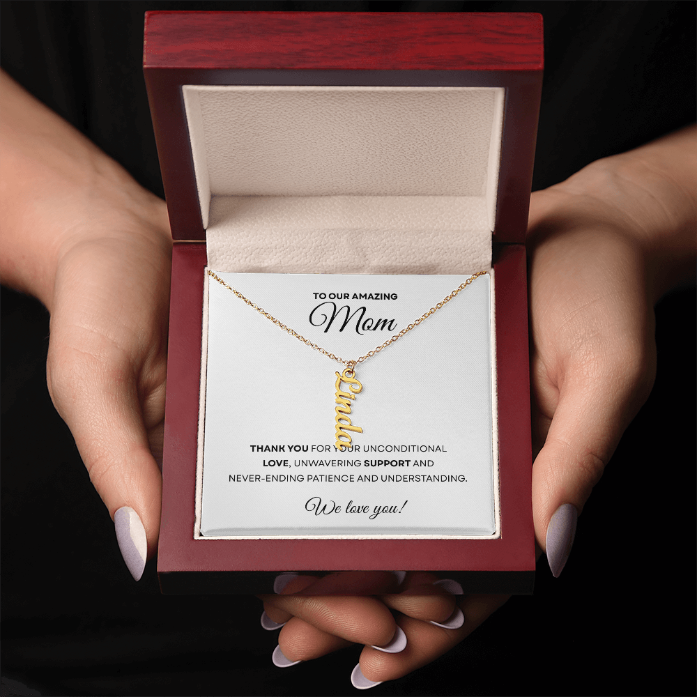 Multiple Name Necklace for Mom | Family Necklace | Children Names Necklace| Mother's Day Gift