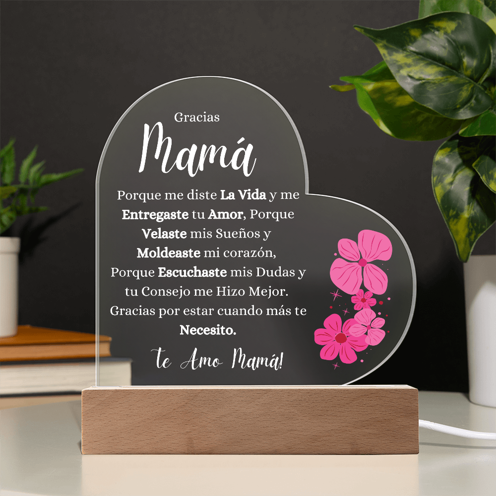 Gracias Mamá | Acrylic Plaque | Dia De las Madres | Mother's Day Gift