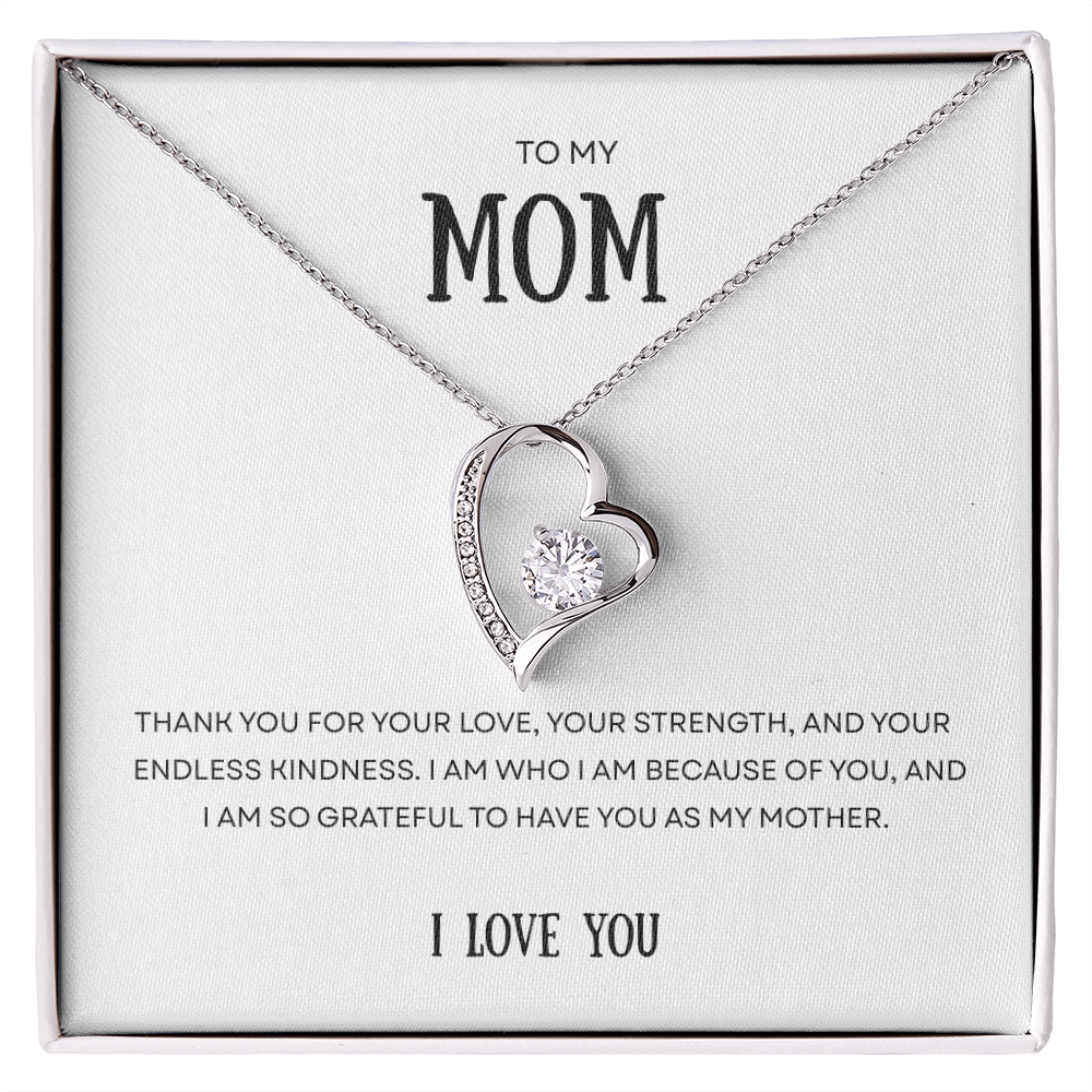 To my Mom Forever Love Necklace | Mother's Day Gift