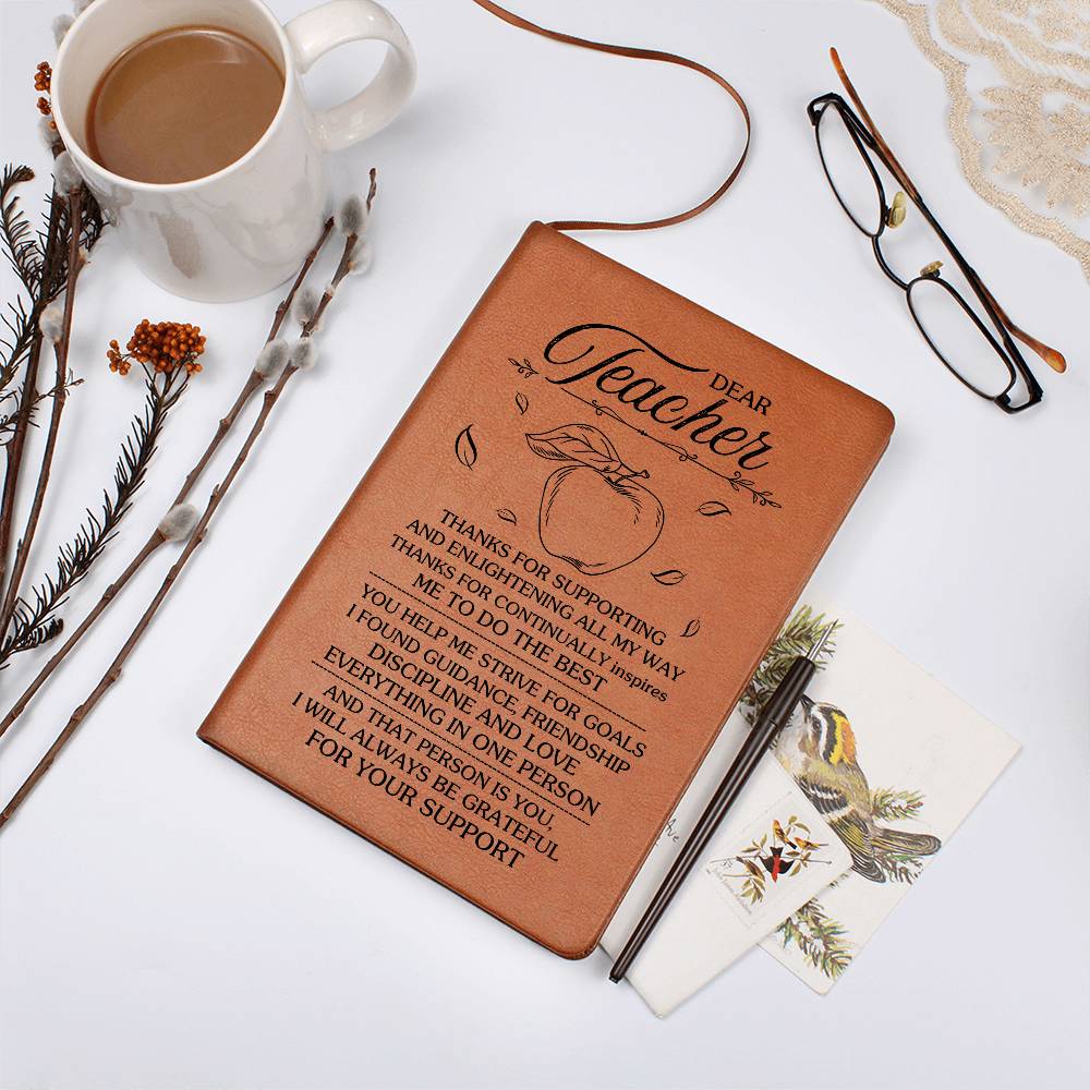 Dear Teacher Graphic Journal