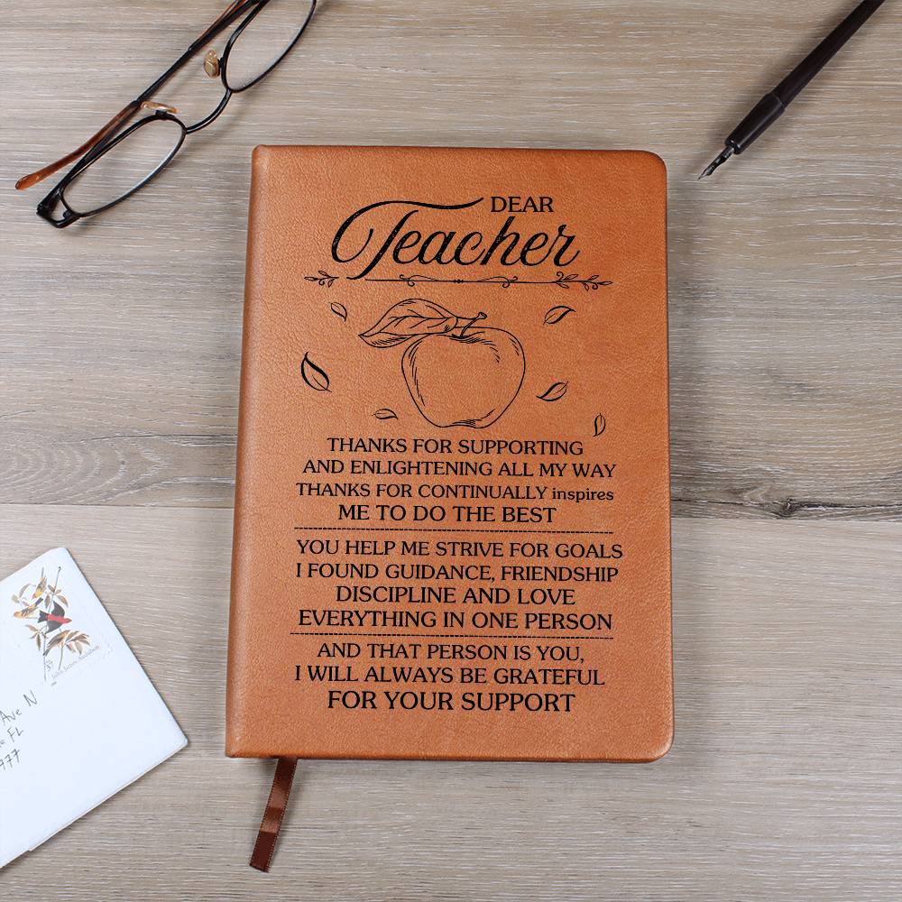 Dear Teacher Graphic Journal