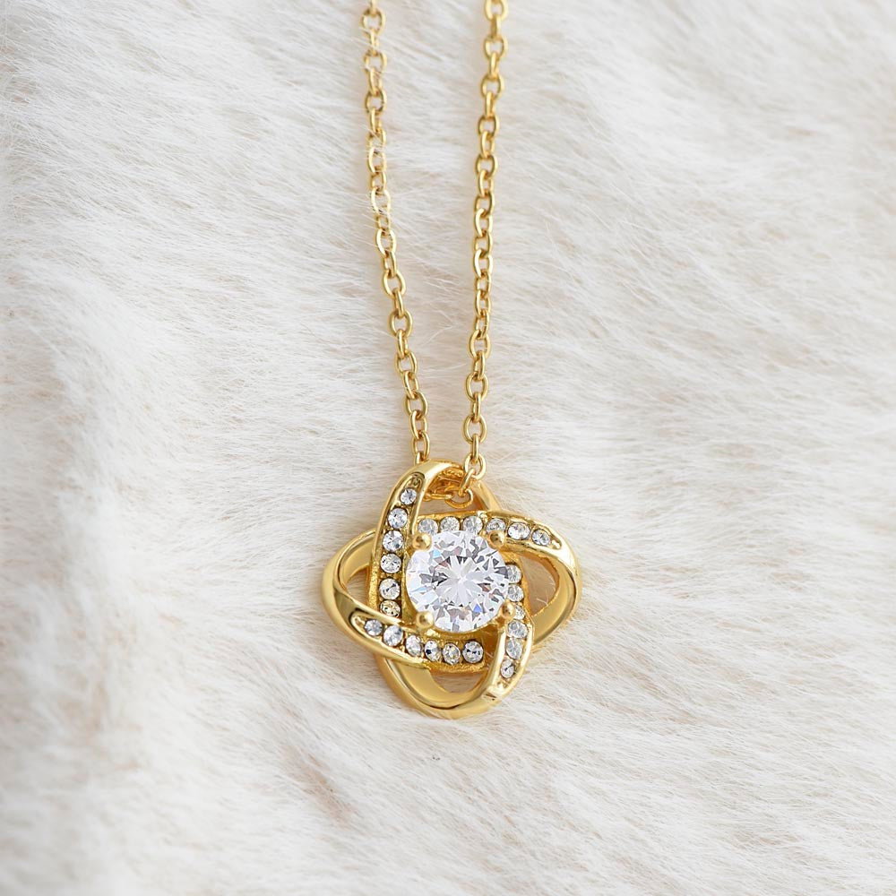 To My Beautiful Grandma  Love Knot  Necklace | Mother's Day Gift