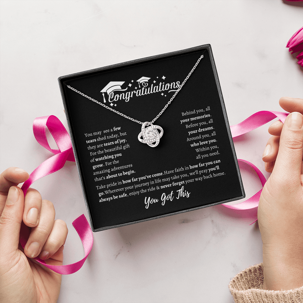 Love Knot Necklace | Graduation Gift