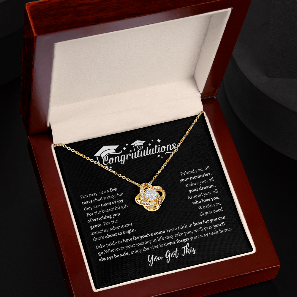 Love Knot Necklace | Graduation Gift