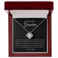 To My Beautiful Grandma  Love Knot  Necklace | Mother's Day Gift