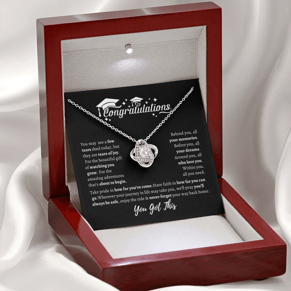 Love Knot Necklace | Graduation Gift