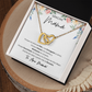 Gracias Mamá | Interlocking  Hearts Necklace | Mother's Day Gift