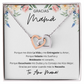 Gracias Mamá | Interlocking  Hearts Necklace | Mother's Day Gift