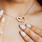 Gracias Mamá | Interlocking  Hearts Necklace | Mother's Day Gift
