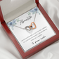 Abuelita Interlocking Hearts Necklace |  Abuela | Spanish  Grandma Mother's Day  Gift