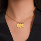 Personalized  Mommy Gift Baby Feet Necklace with Birthstone | Mother's Day Gift | Custom Kid Name