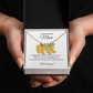 Personalized  Mommy Gift Baby Feet Necklace with Birthstone | Mother's Day Gift | Custom Kid Name