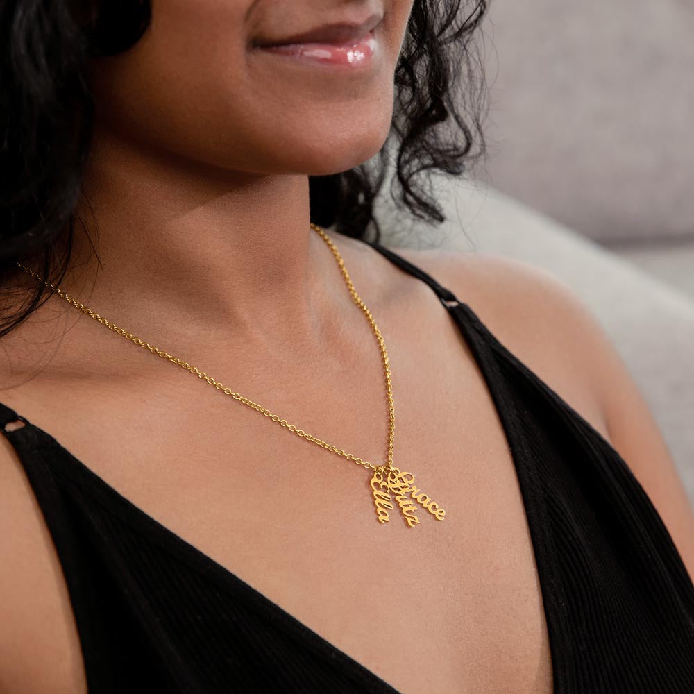 Multiple Name Necklace for Mom | Family  Necklace | Children Names Necklace| Mother's Day Gift