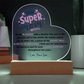 SuperMom | Love Your Son | Acrylic Plaque