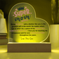 SuperMom | Love Your Son | Acrylic Plaque
