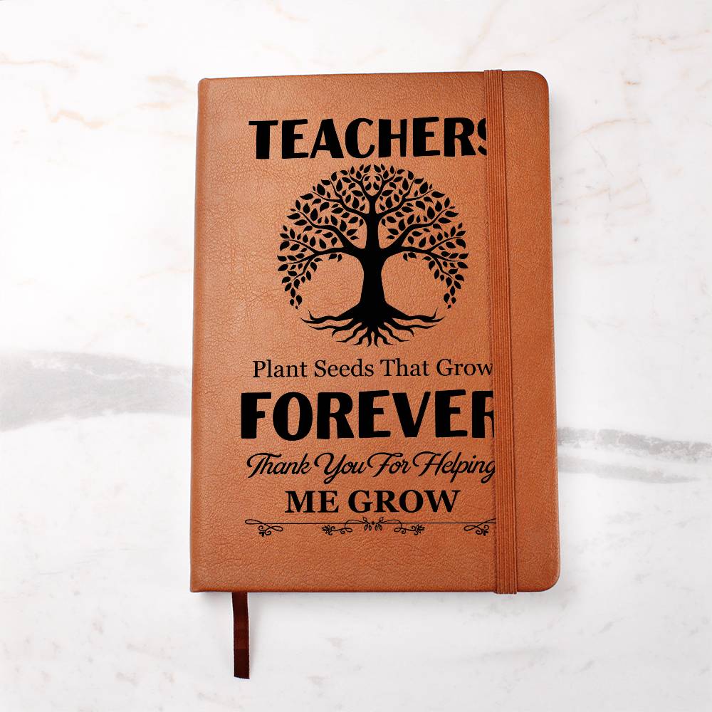 Teachers Plant Seeds Graphic Journal