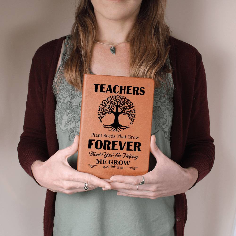 Teachers Plant Seeds Graphic Journal